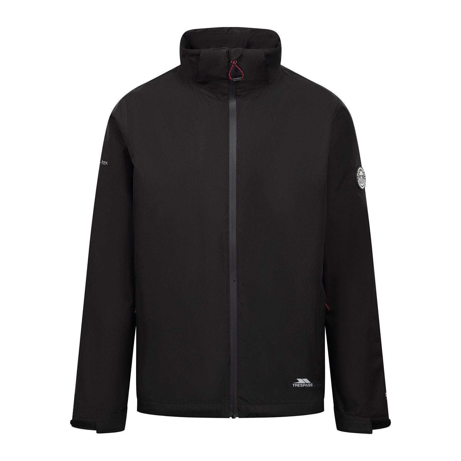 Trespass Men's   Black Waterproof Jacket Westford Mixed in Size XS, BrandAlley
