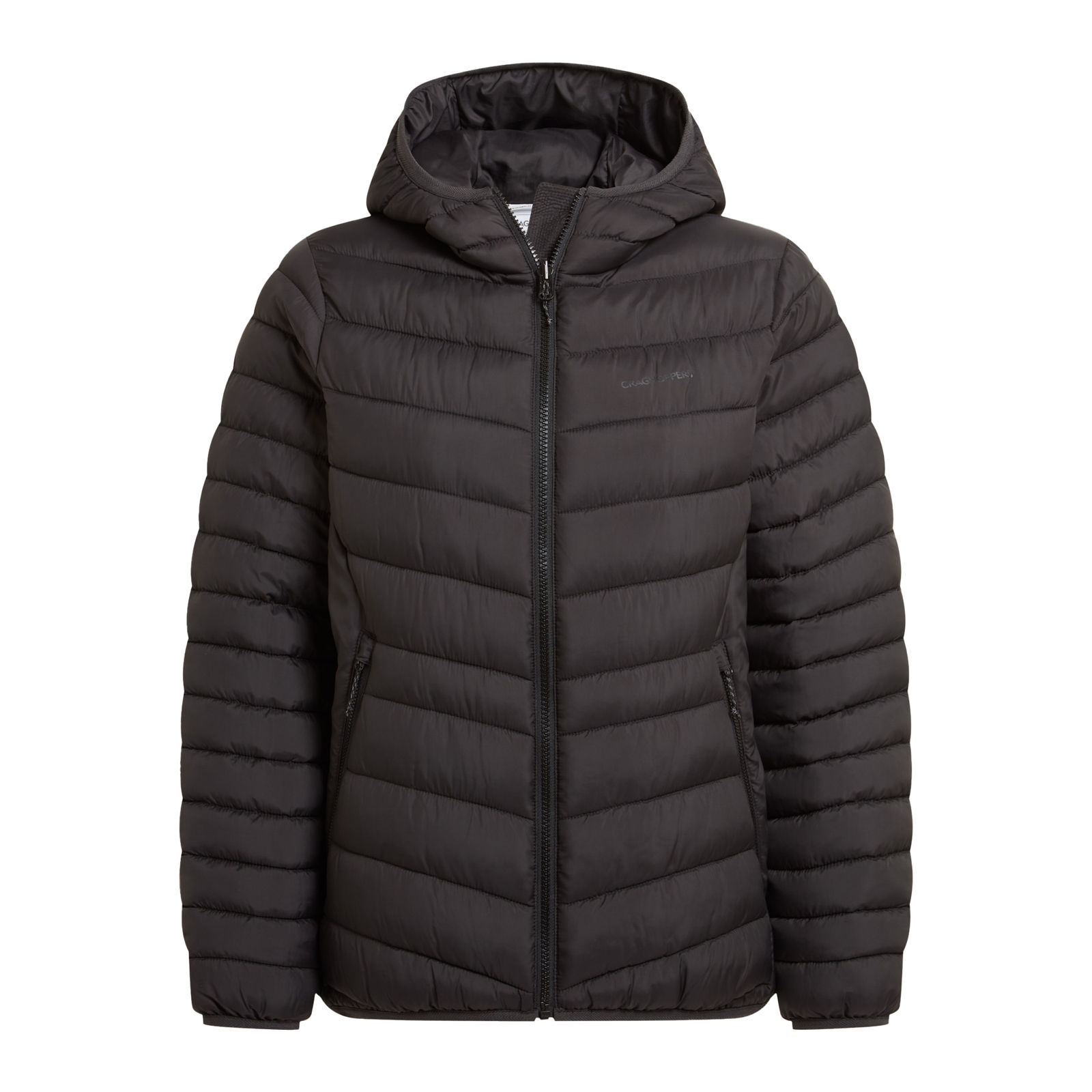 Craghoppers Men's   Black Jacket Compresslite Ix Recycled Polyester in Size 18, BrandAlley