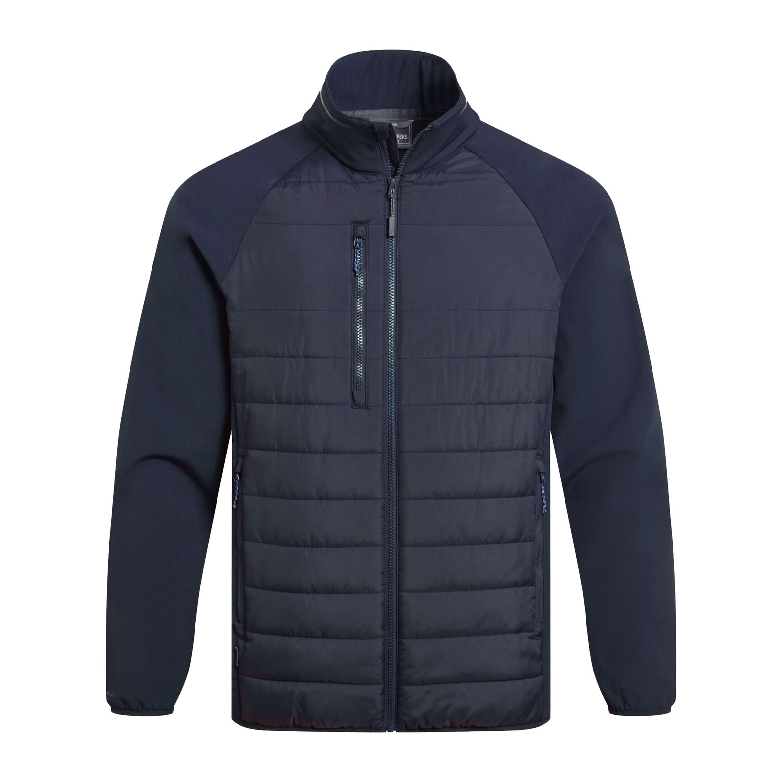 Craghoppers Men's  Hybrid Jacket Expert Compresslite Recycled Polyester Dark Navy in Size XL, BrandAlley