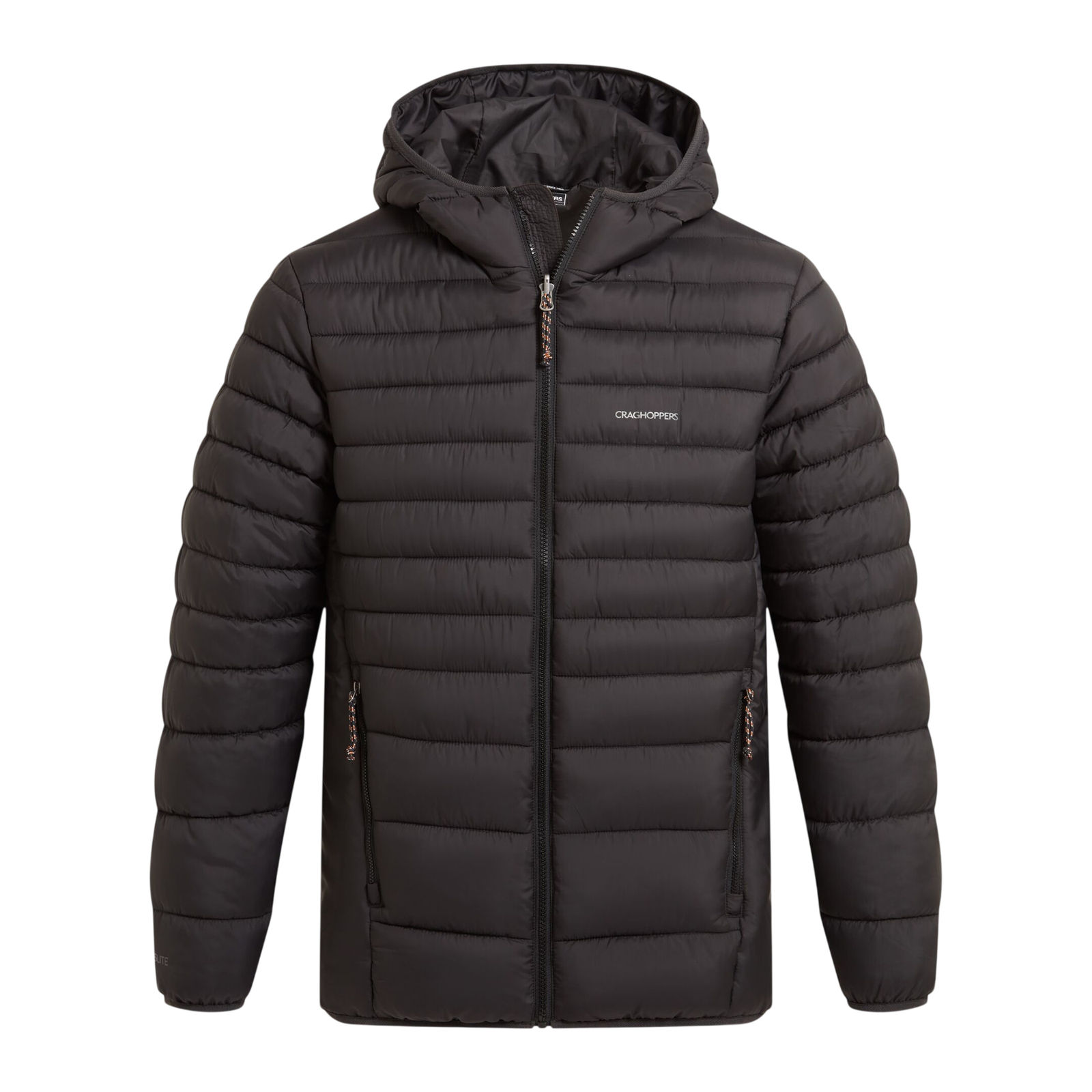 Craghoppers Men's  Padded Jacket Compresslite IX Recycled Polyester Black in Size XL, BrandAlley
