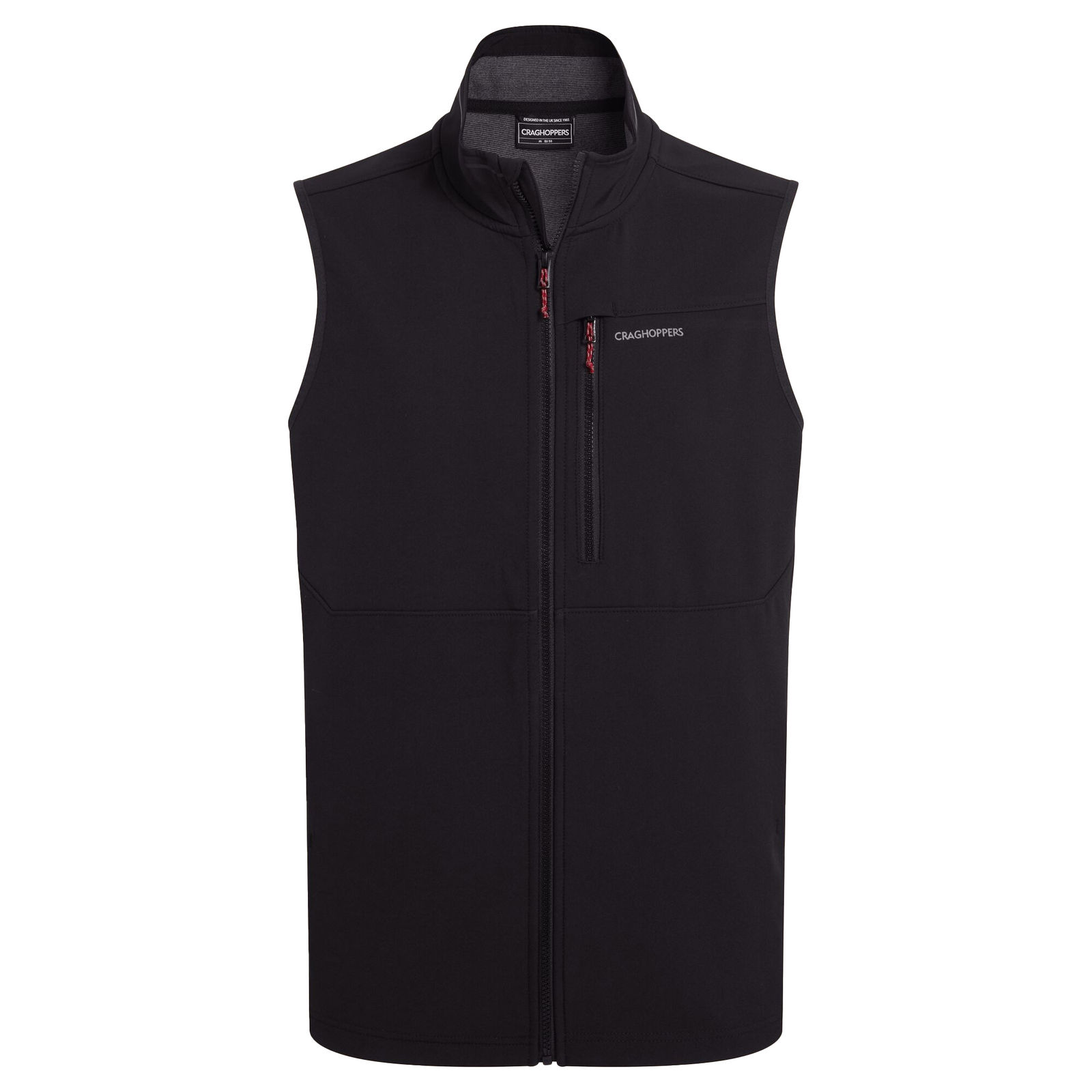 Craghoppers Men's  Gilet Altis II Recycled Polyester Black in Size M, BrandAlley