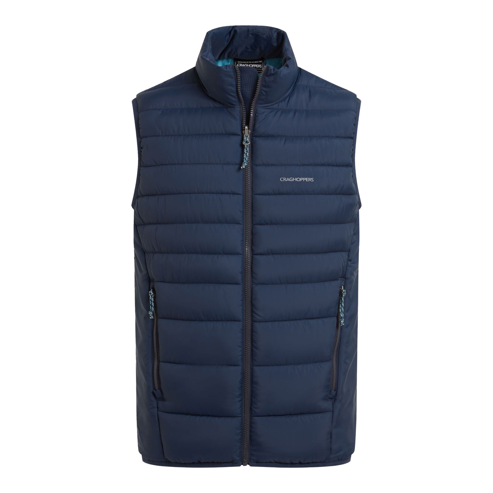 Craghoppers Men's  Gilet Compresslite IX Recycled Polyester Blue Navy in Size XXL, BrandAlley