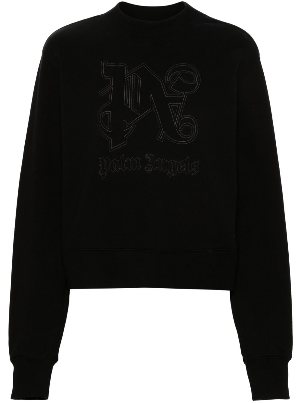 Palm Angels Women's   Black Statement Crewneck in Size XS, BrandAlley