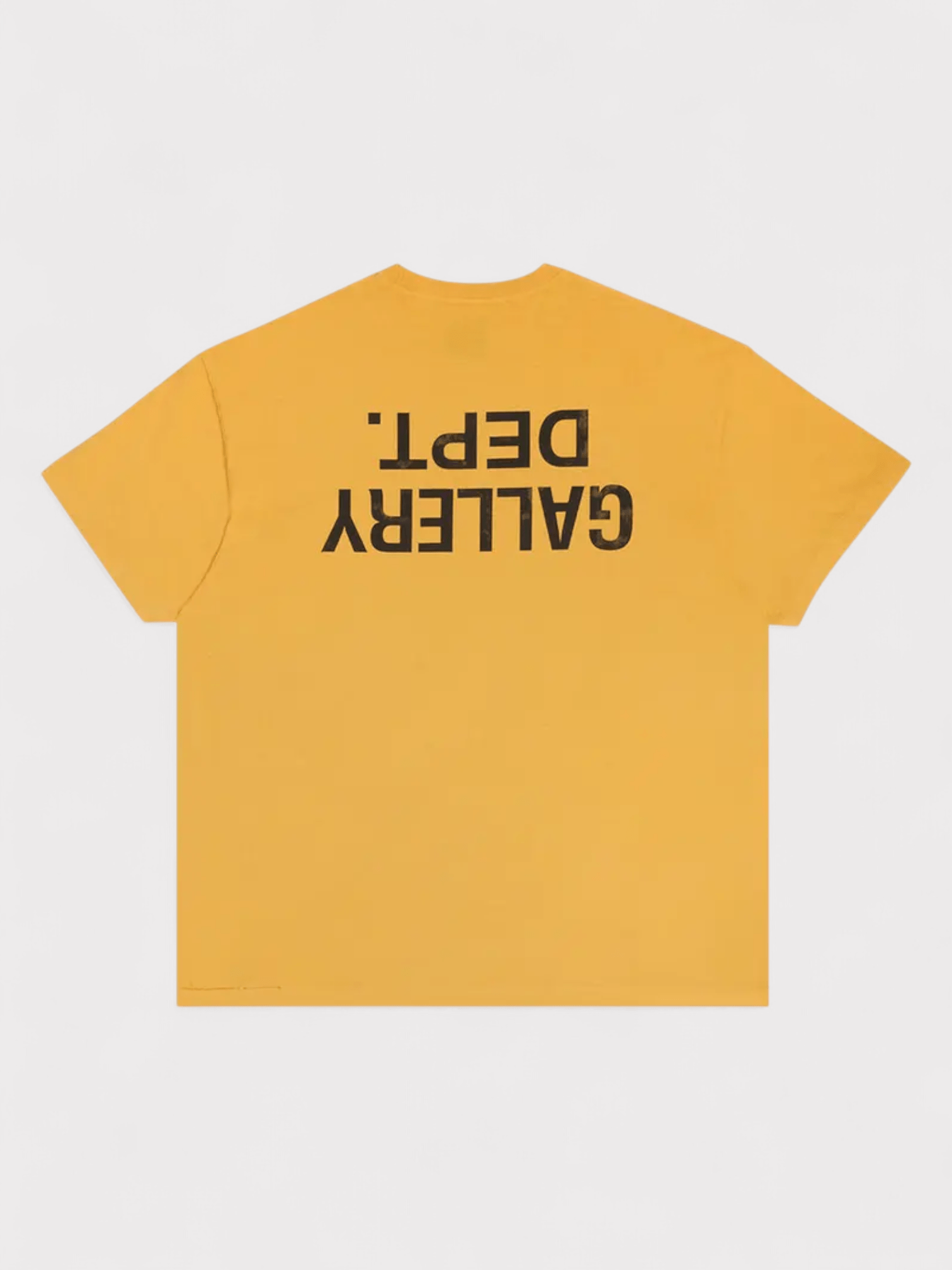 Gallery Dept Men's  . Fucked Up Logo Tee Gold in Size XS, BrandAlley
