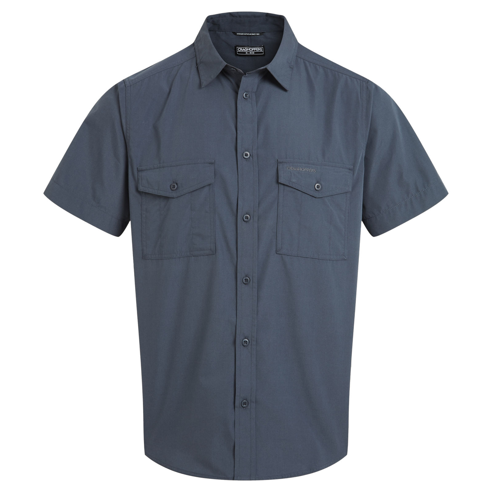 Craghoppers Men's  Shirt Kiwi II Recycled Polyester Ombre Blue in Size M, BrandAlley