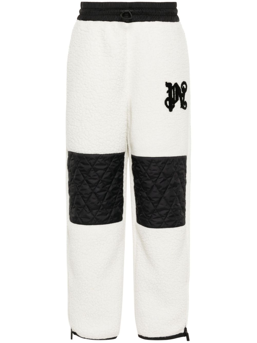 Palm Angels Women's  Monogram Ski Pants White Black in Size 10, BrandAlley