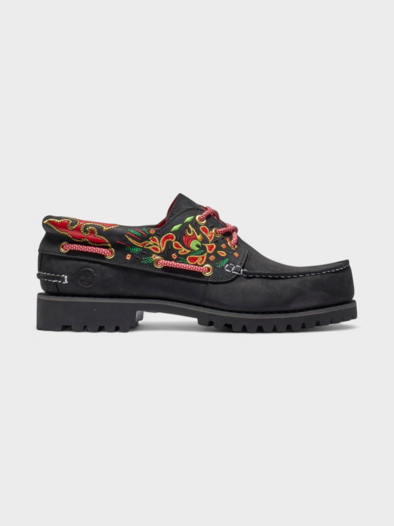 Timberland Men's   Black Clot X 3-Eye Lug Handsewn Boat in Size 7, BrandAlley