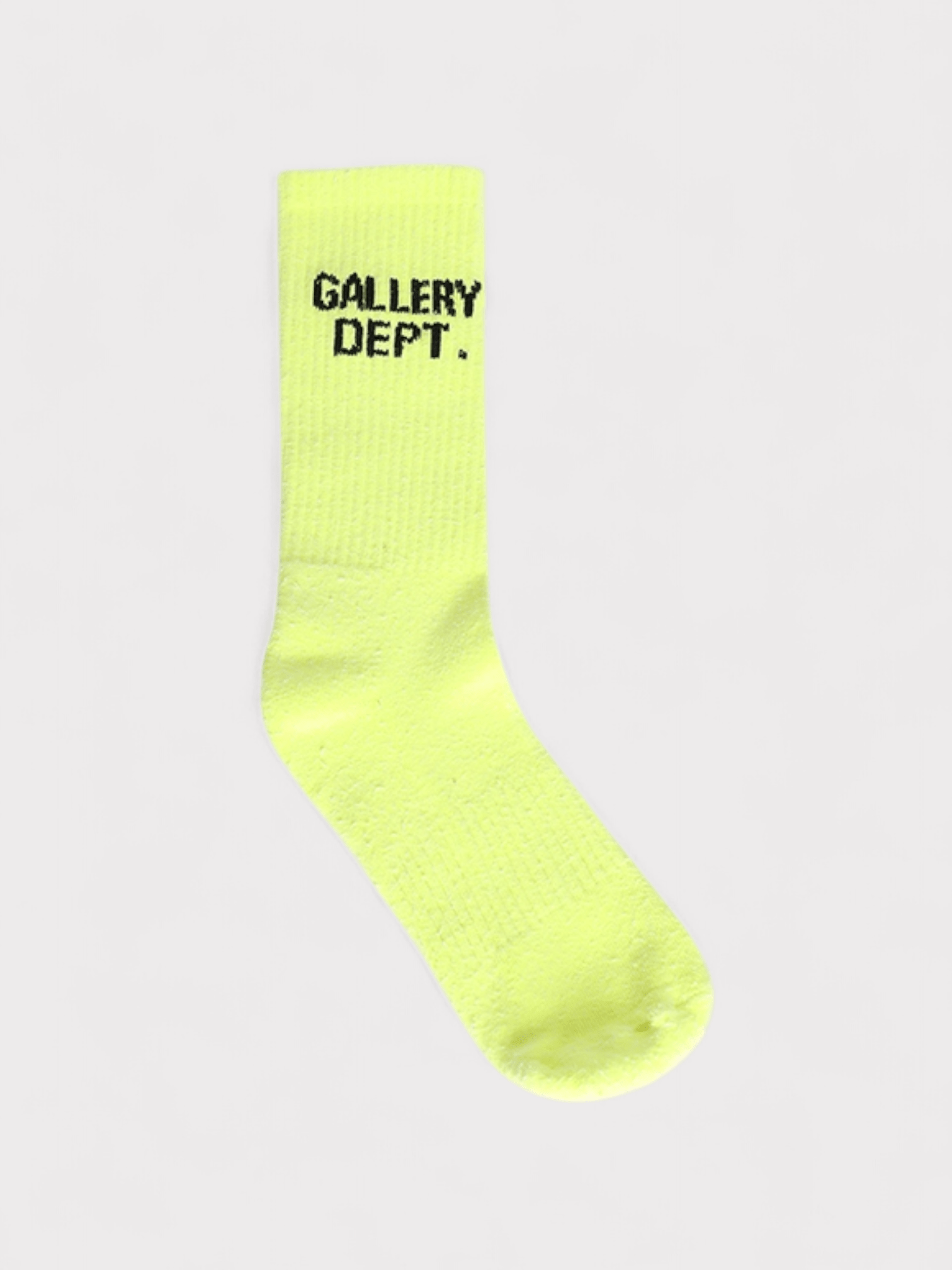 Gallery Dept Men's  . Clean Socks Flo Yellow , BrandAlley