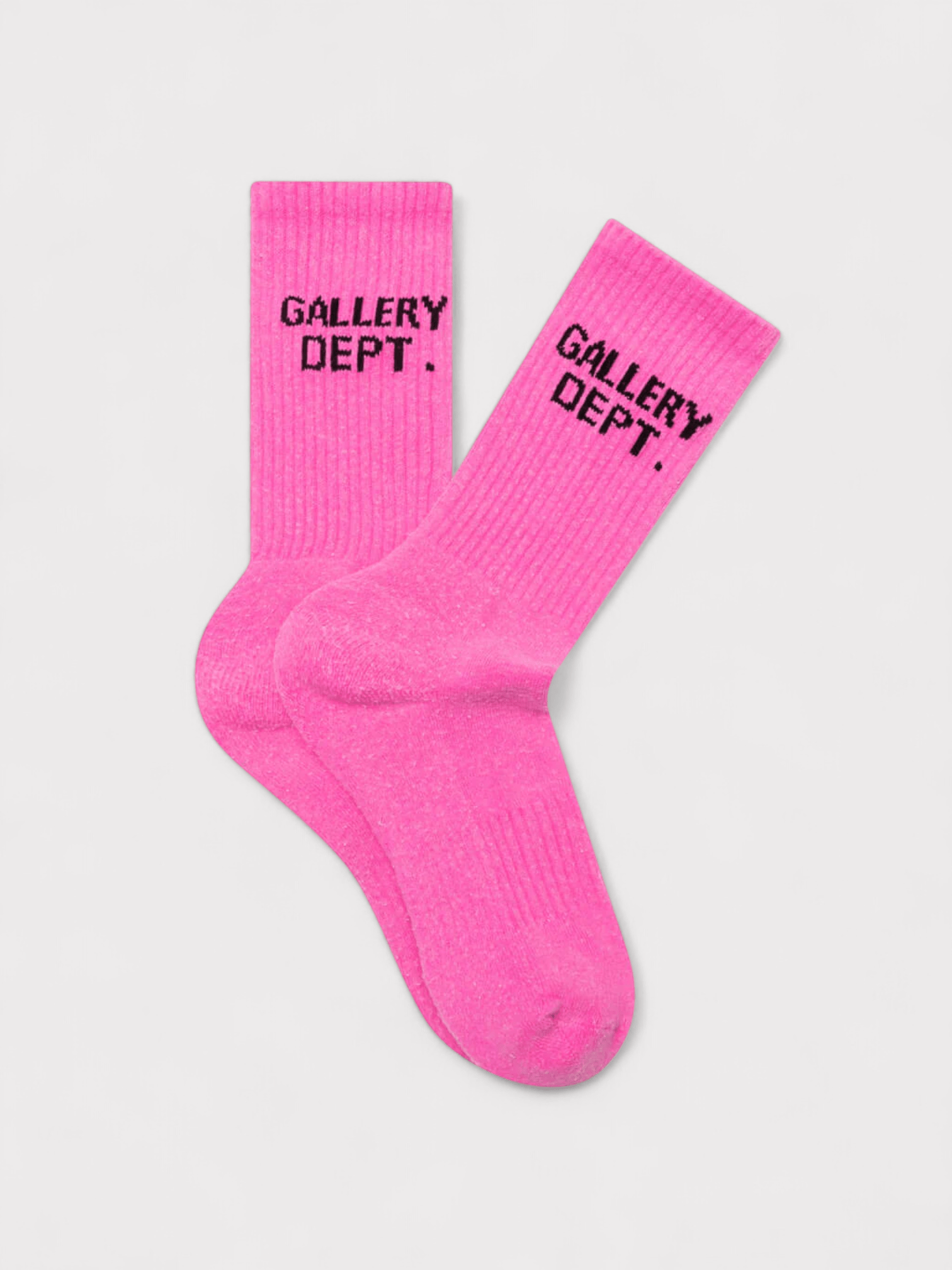 Gallery Dept Men's   Pink Clean Socks Flo , BrandAlley