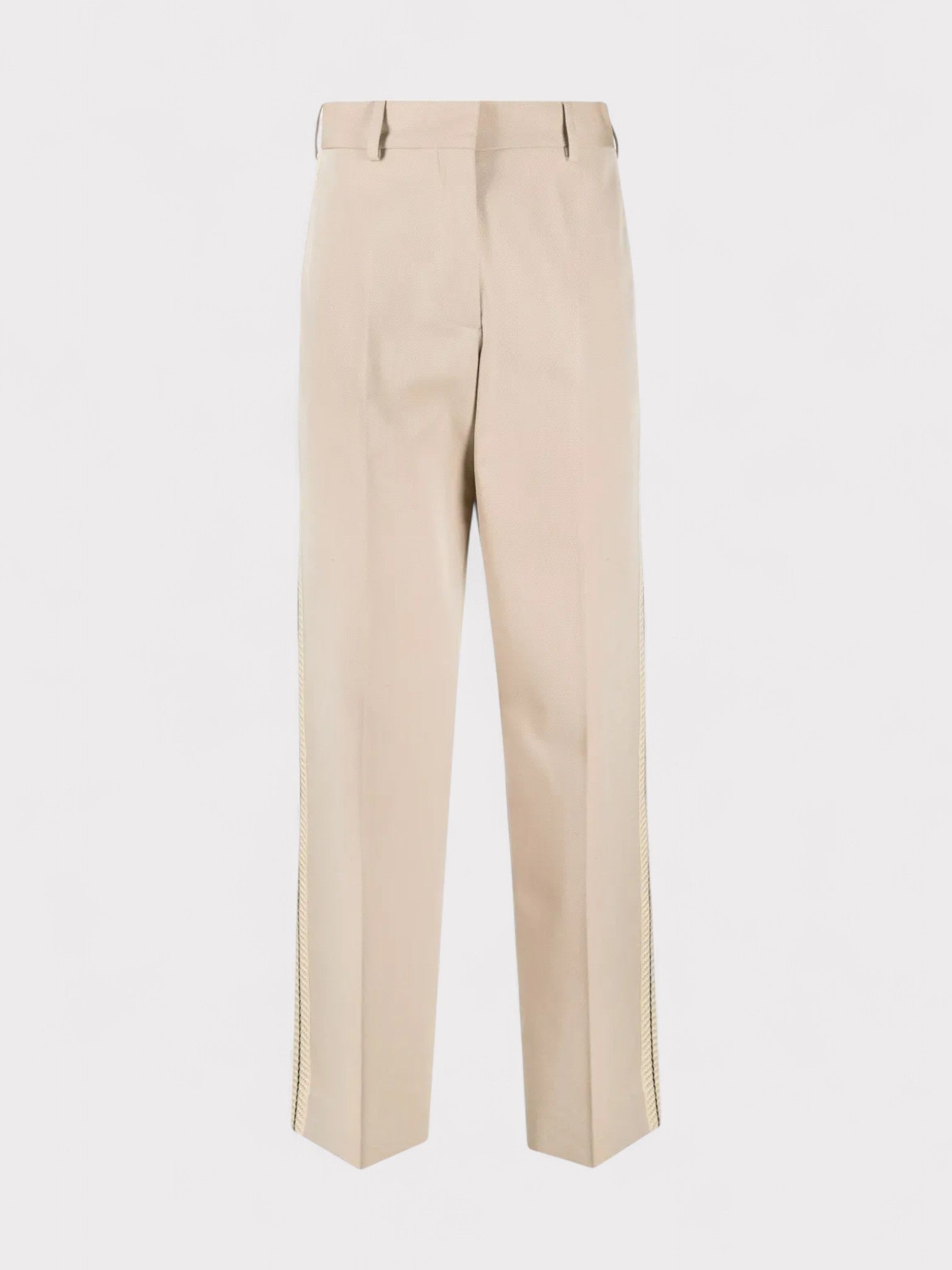 Palm Angels Women's  Tab Knit Pants Beige in Size XS, BrandAlley