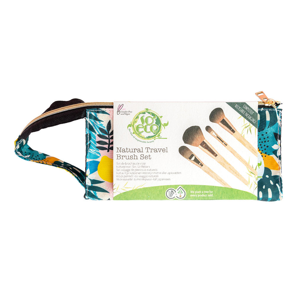 So Eco   Natural Travel Brush Set , BrandAlley