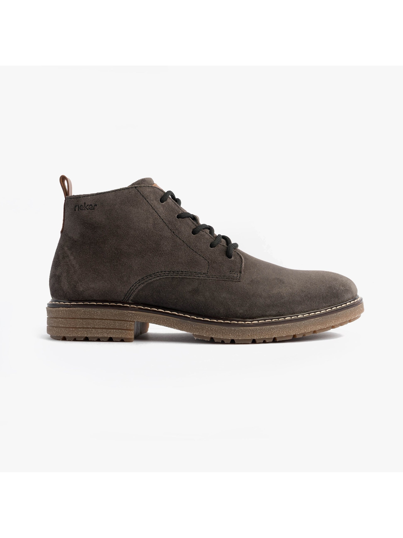 Rieker Men's   Grey 33106-45 Chukka Boots in Size 8, BrandAlley