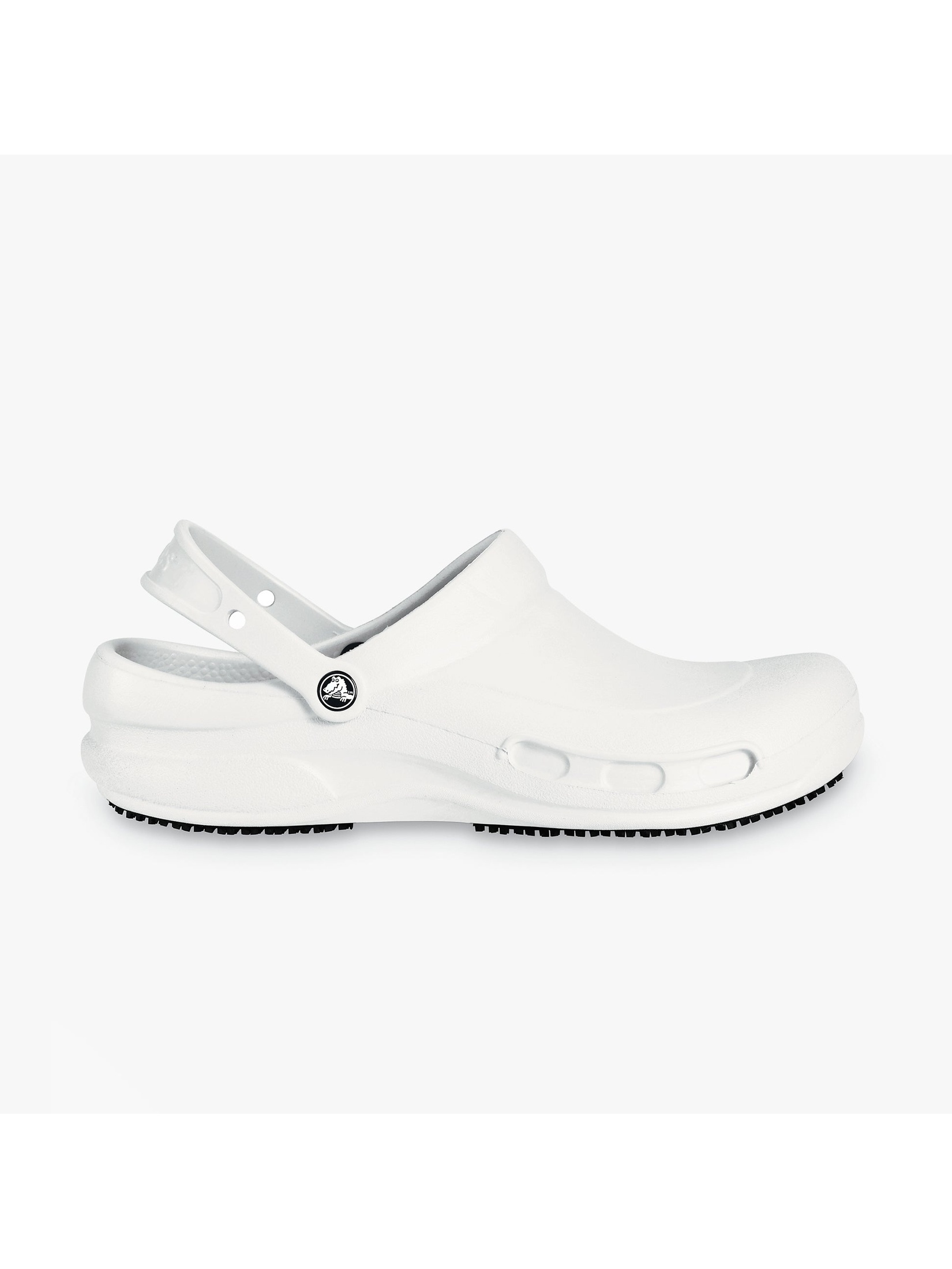 Crocs Men's  White Bistro Low Top Clogs in Size 3, BrandAlley