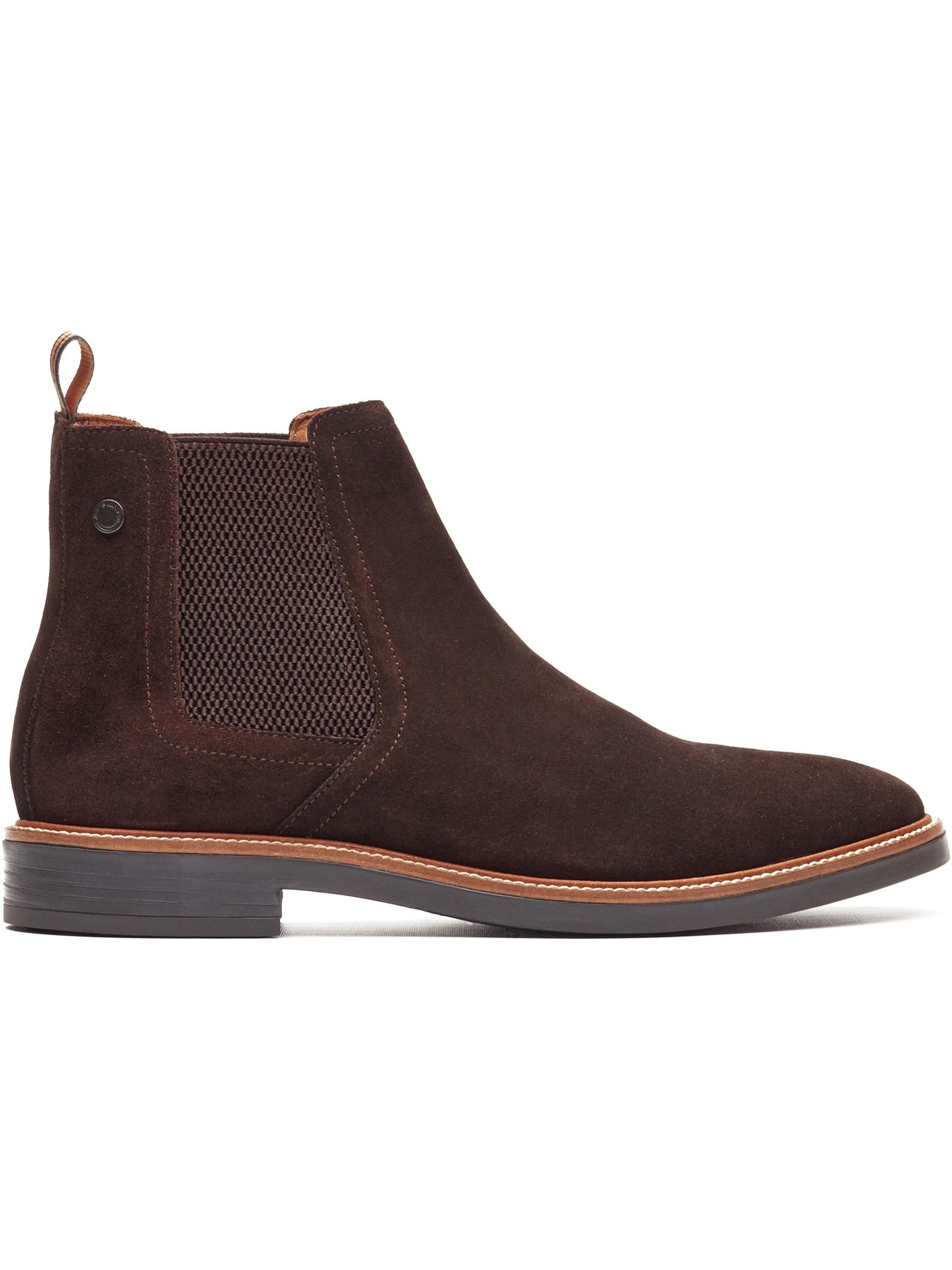 Base London Men's   Brown Sussex Chelsea Boots in Size 10, BrandAlley