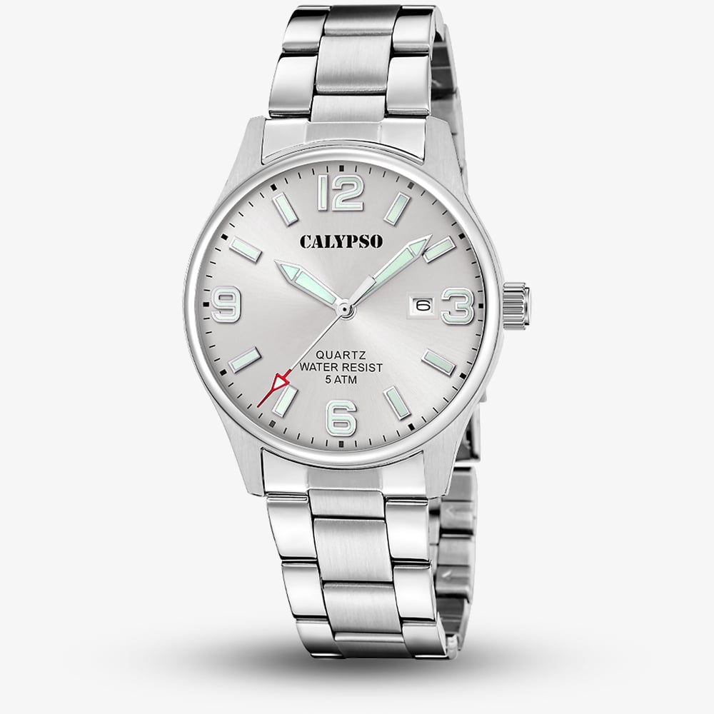 Calypso Women's   Silver  Stainless Steel Watch K5860/2 , BrandAlley