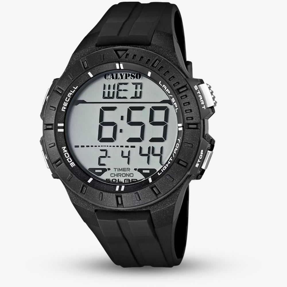 Calypso Boys   Urban Digital Black Rubber Strap Watch K5607/6 , BrandAlley