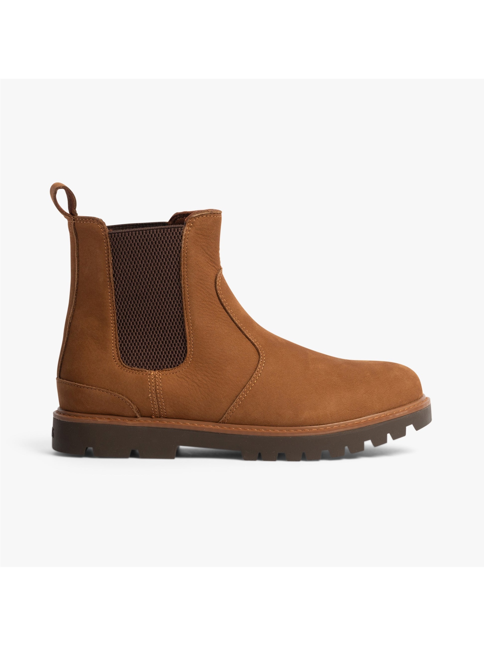 Toms Men's  Brown Griffin Chelsea Boots in Size 7, BrandAlley