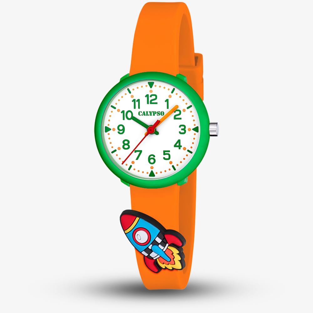 Calypso Women's   Green & Orange Rocket Watch K5845/3 , BrandAlley