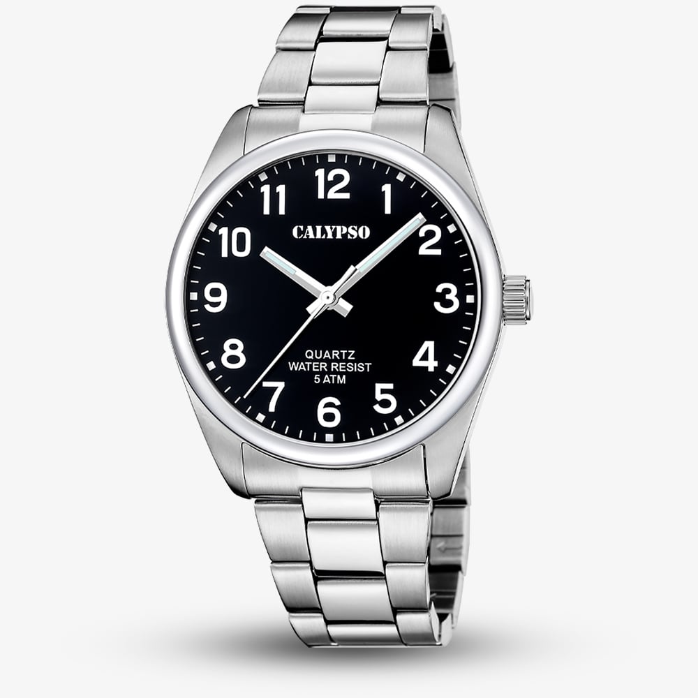 Calypso Women's   Casual Black Stainless Steel Watch K5862/4 , BrandAlley