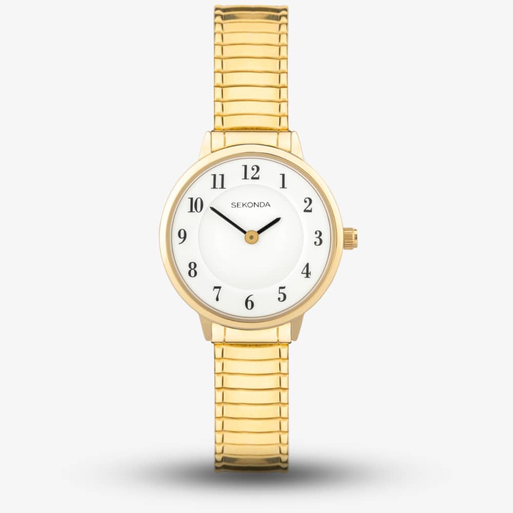Sekonda Women's  Easy Reader Gold Expandable Watch 30132 , BrandAlley
