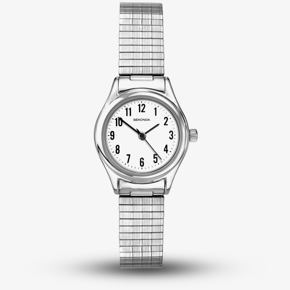 Sekonda Women's  Easy Reader Silver Expandable Watch 4601 , BrandAlley