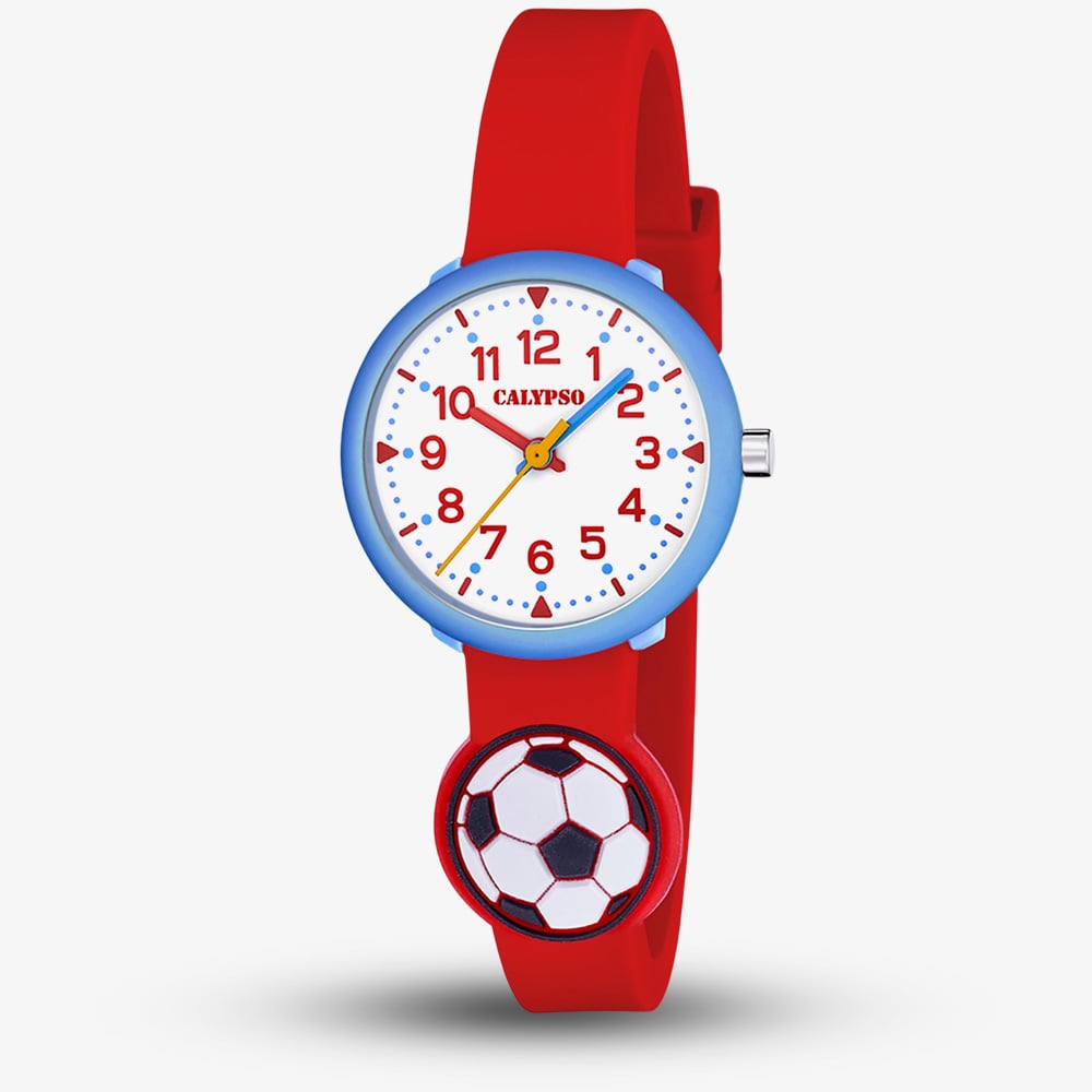Calypso Women's   My First Watch Red Football Watch K5845/4 , BrandAlley