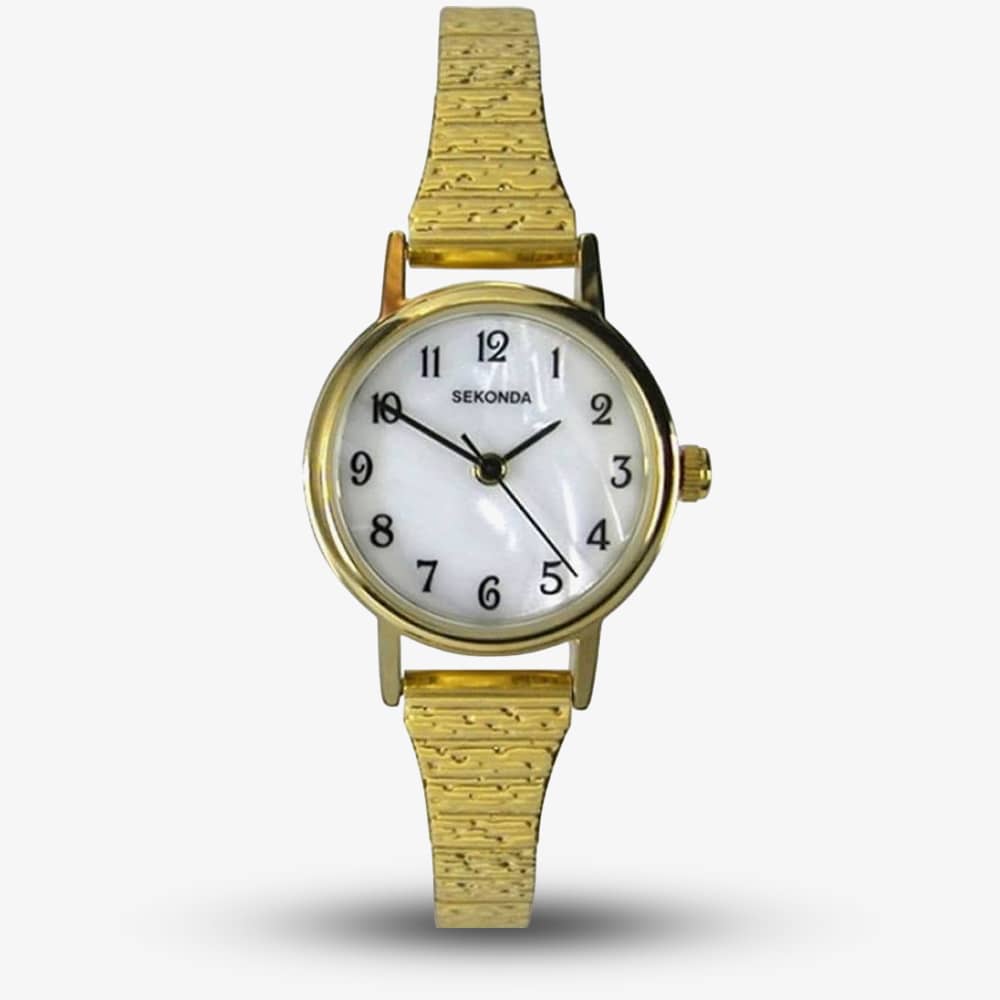 Sekonda Women's  Easy Reader Gold Plated Expandable Watch 4677 , BrandAlley