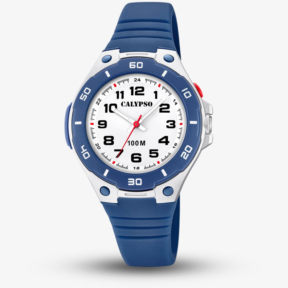 Calypso Women's   White  & Blue Watch K5758/2 , BrandAlley