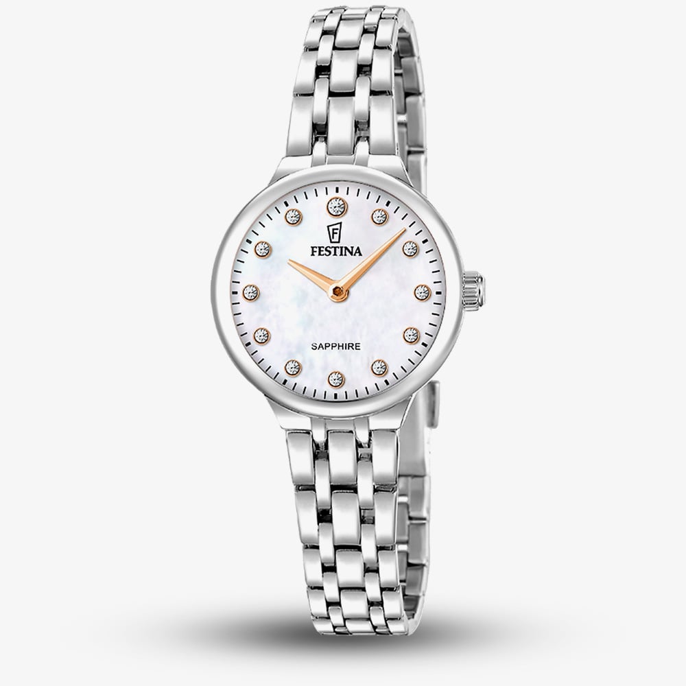 Festina Women's  Ladies Mademoiselle Crystal Dial Watch F20744/1 , BrandAlley