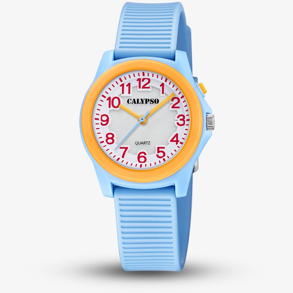 Calypso Women's   White  Blue & Yellow Watch K5823/3 , BrandAlley
