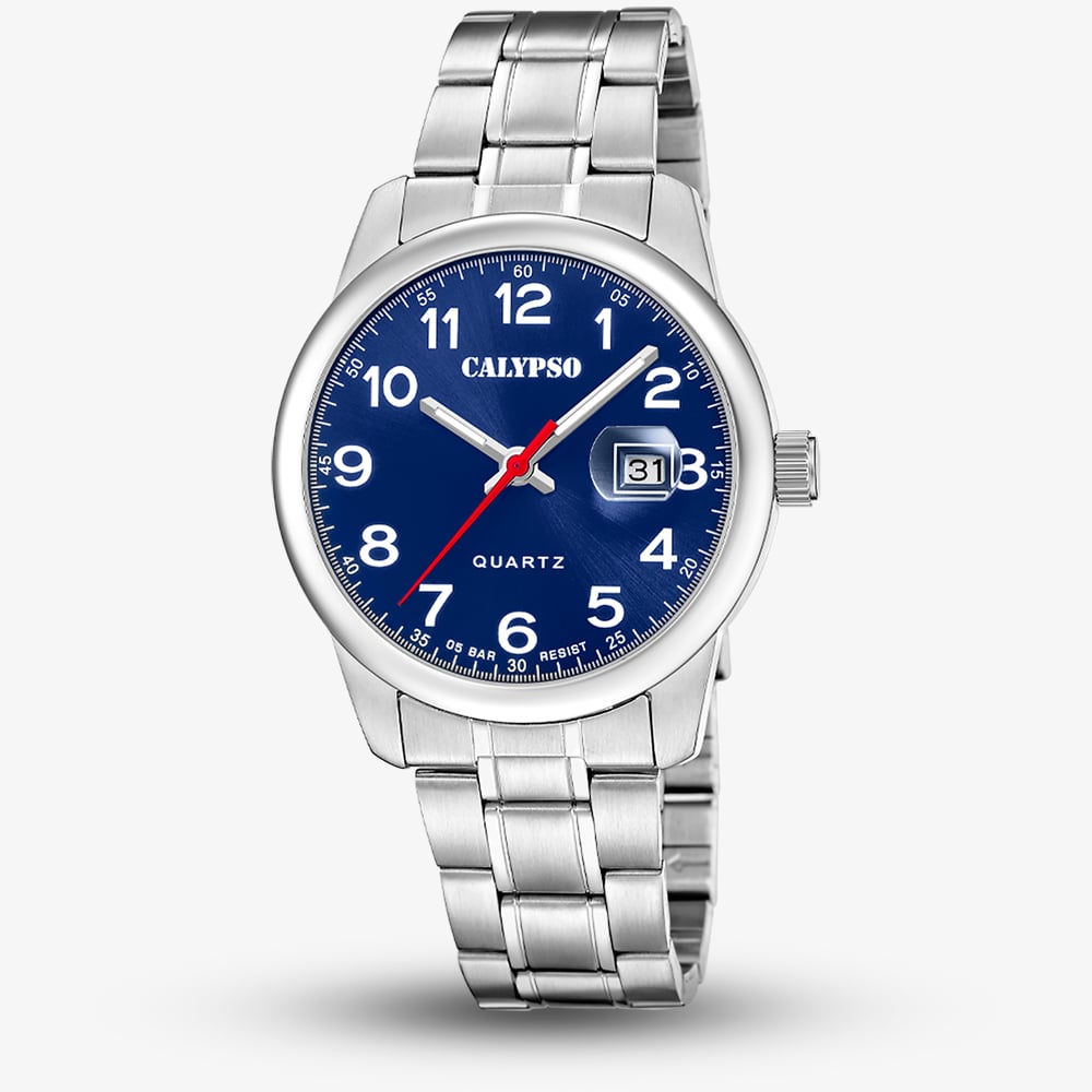 Calypso Women's   Blue  Stainless Steel Watch K5860/4 , BrandAlley