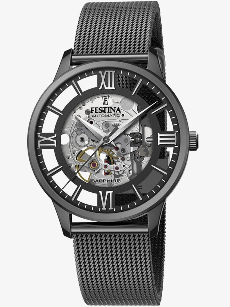 Festina Men's   Black  Automatic Watch F20535/1 , BrandAlley