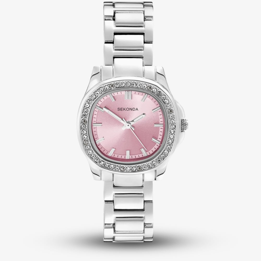 Sekonda Women's   Pink Octaire Dial Watch 40724 , BrandAlley