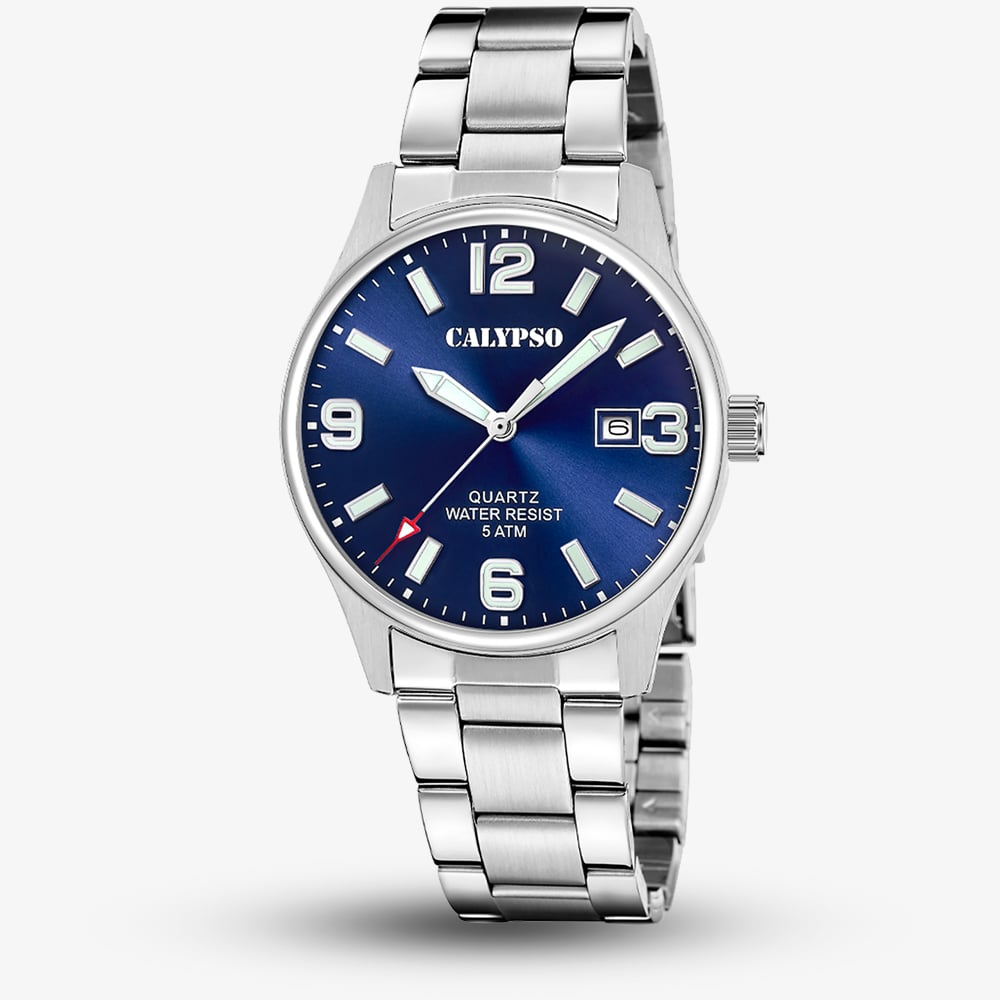 Calypso Women's   Blue  Stainless Steel Watch K5860/3 , BrandAlley