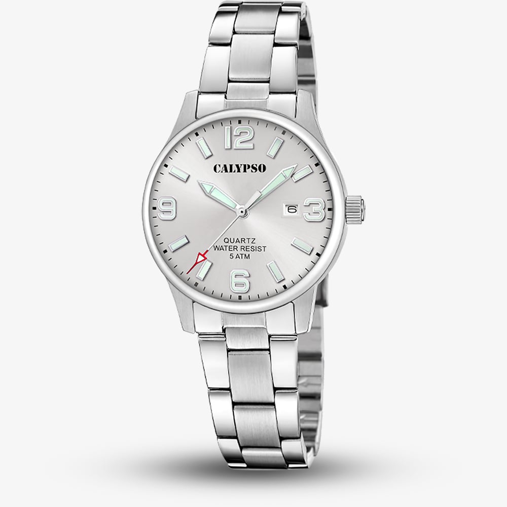 Calypso Women's   Grey Stainless Steel Watch K5861/2 , BrandAlley