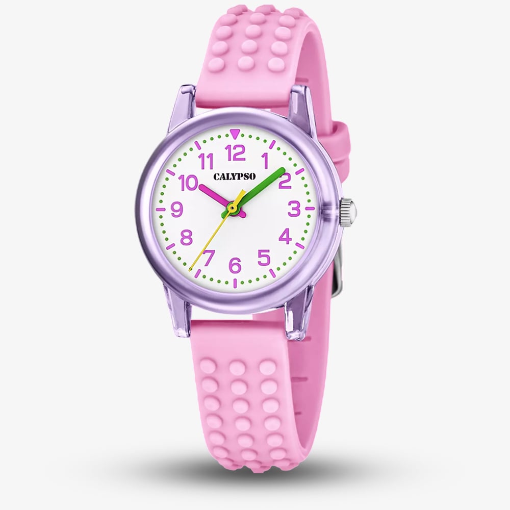Calypso Boys   Pink Rubber Strap Watch K5876/1 , BrandAlley