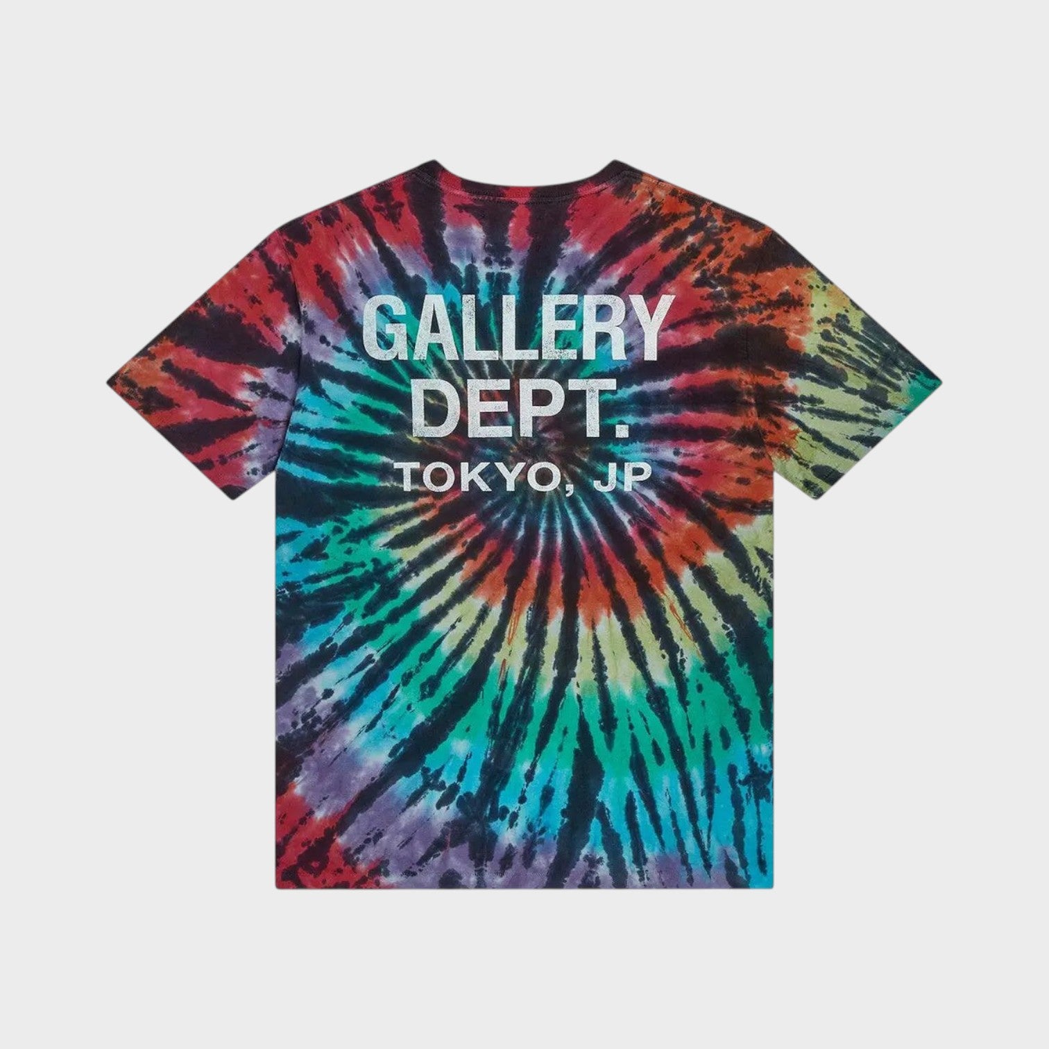 Gallery Dept Men's  Tokyo Souvenir Tee Classic Tie Dye  in Size M, BrandAlley