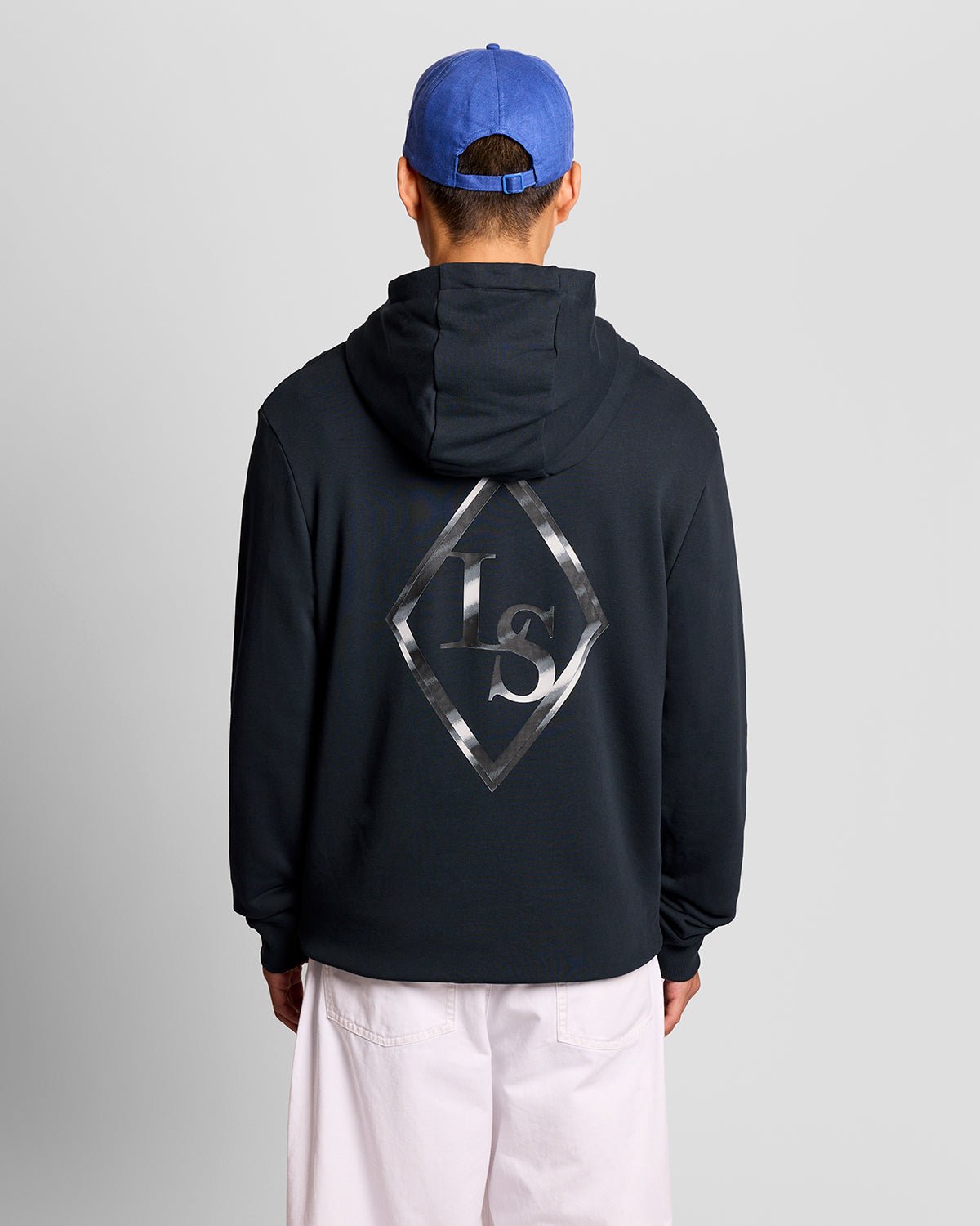 Lyle & Scott Men's  Chrome Eagle Graphic Hoodie in Size L, BrandAlley