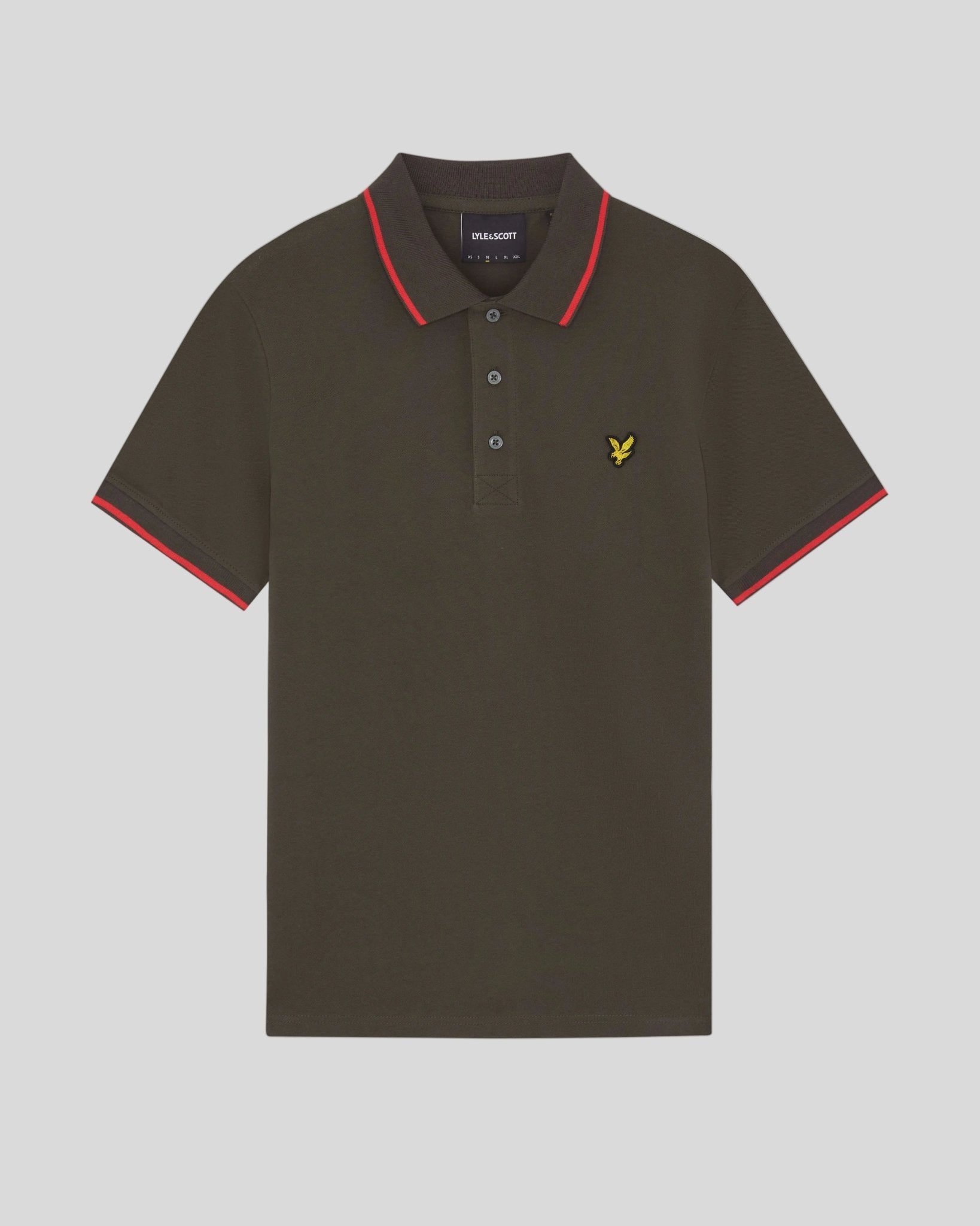 Lyle & Scott Men's  Tipped Polo Shirt in Size XS, BrandAlley