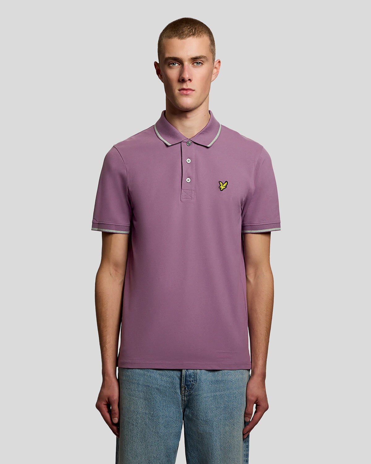 Lyle & Scott Men's  Tipped Polo Shirt in Size XS, BrandAlley