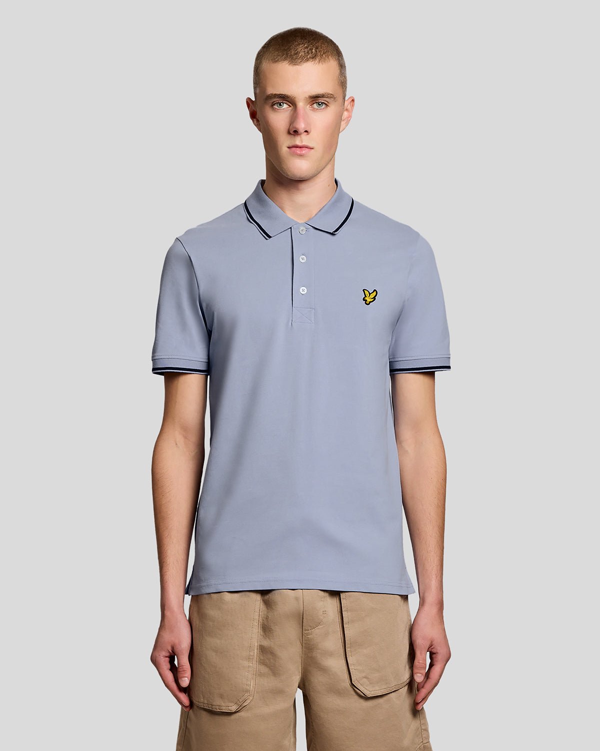 Lyle & Scott Men's  Tipped Polo Shirt in Size XS, BrandAlley