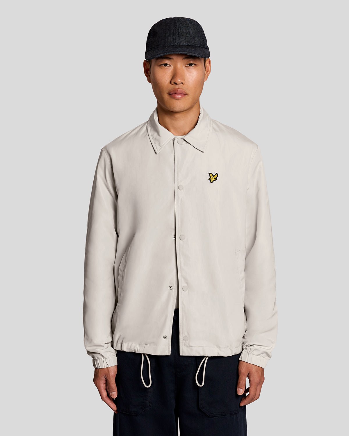 Lyle & Scott Men's   Cream Coach Jacket in Size S, BrandAlley