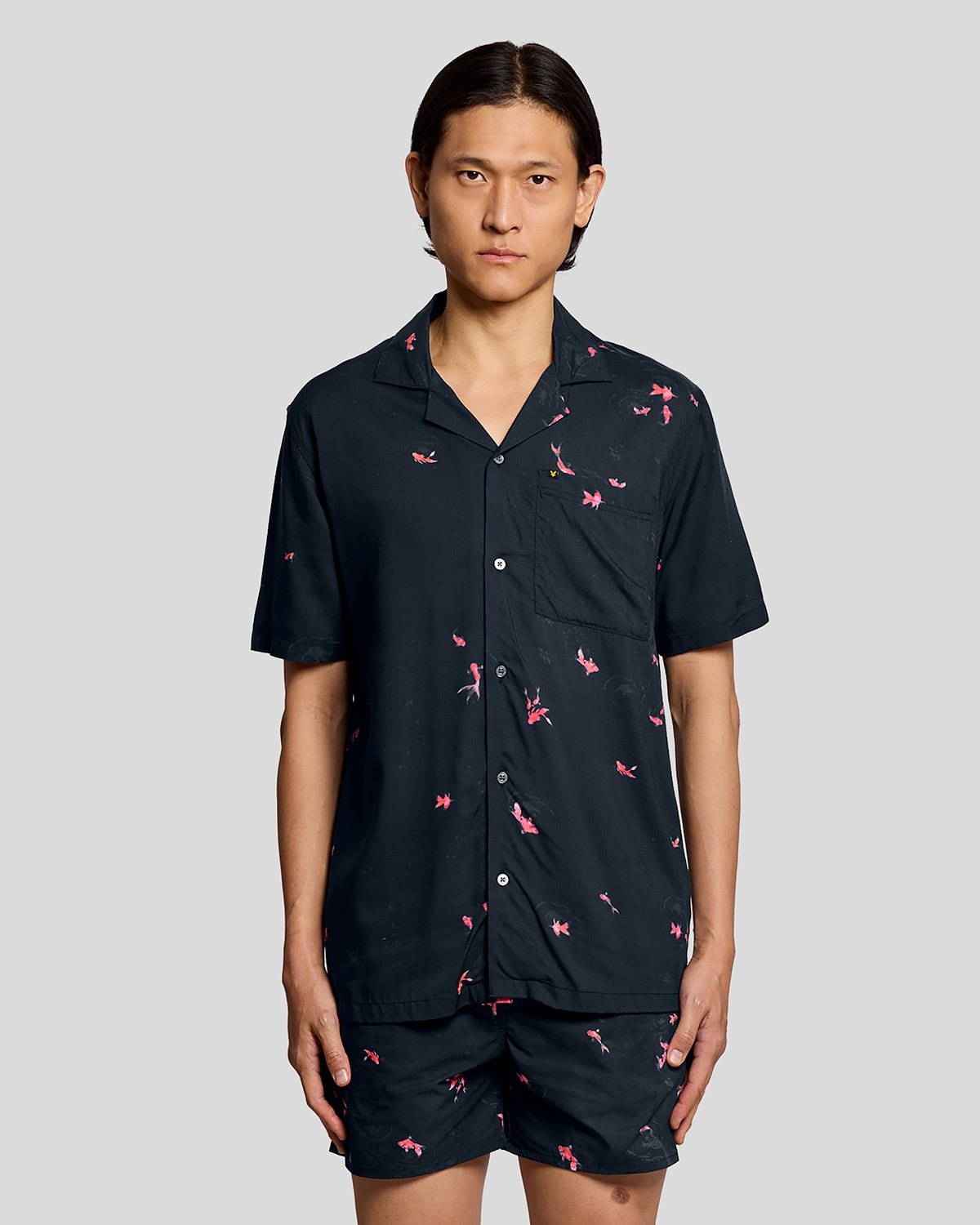 Lyle & Scott Men's  Goldfish Resort Shirt in Size M, BrandAlley