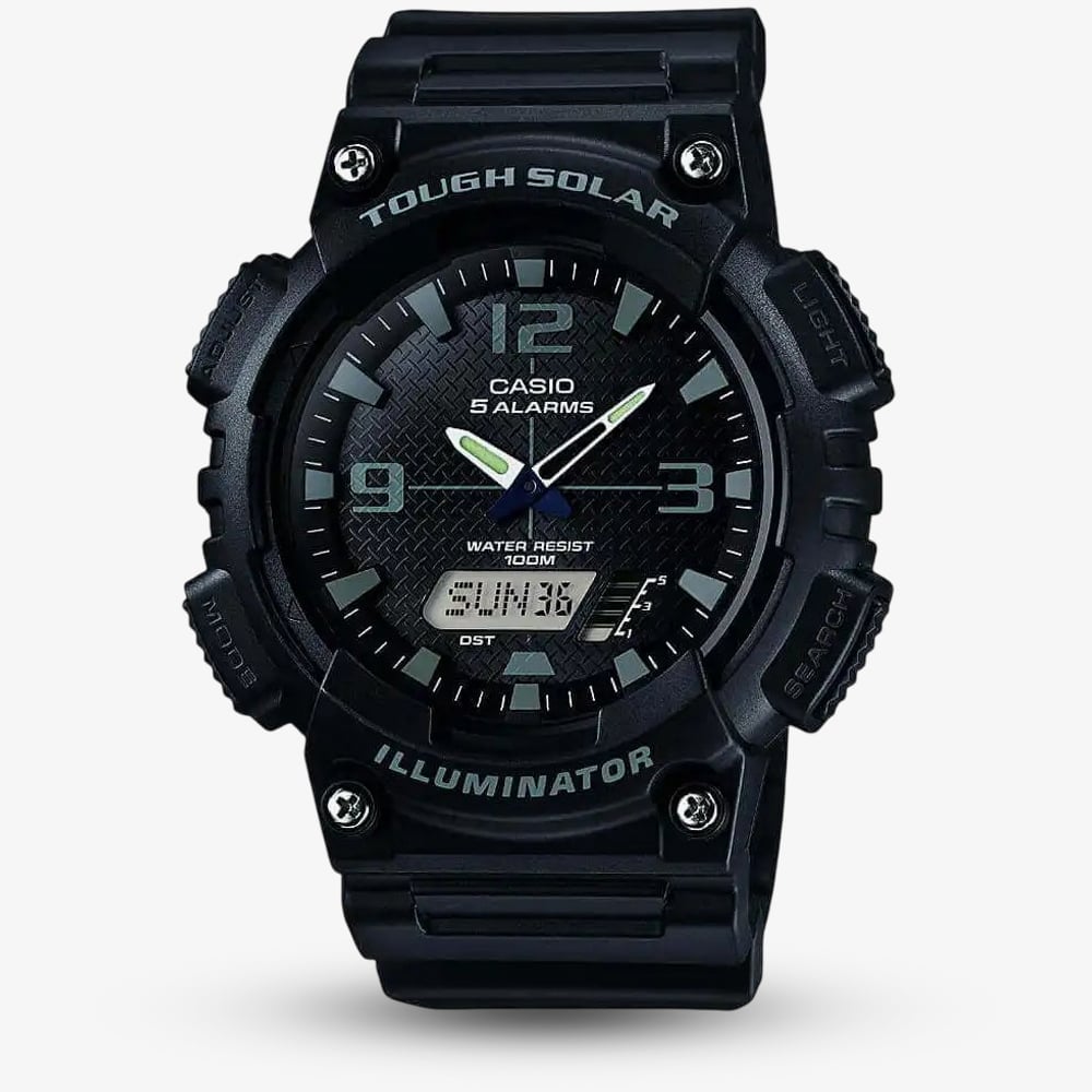 Casio Men's   Black  Illuminator Duo Display Watch Aq-S810w-1A2vef , BrandAlley
