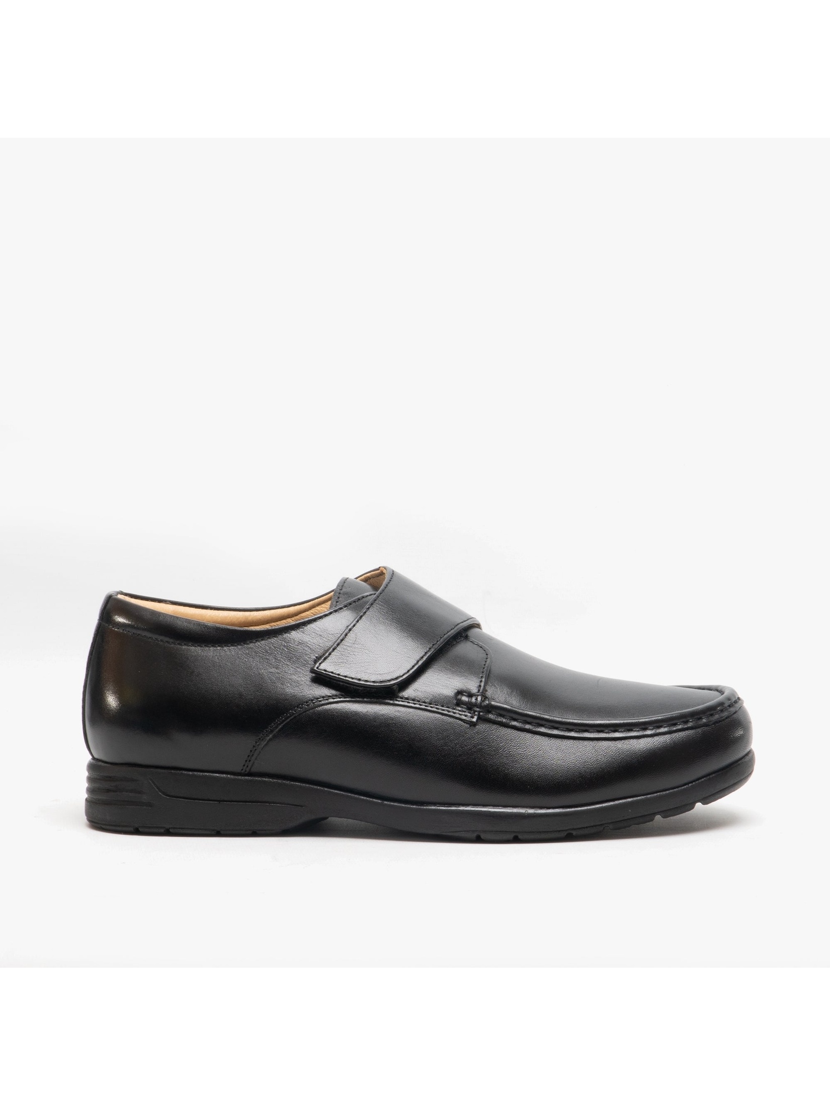 Roamers Men's  Black Albie Loafers in Size 14, BrandAlley