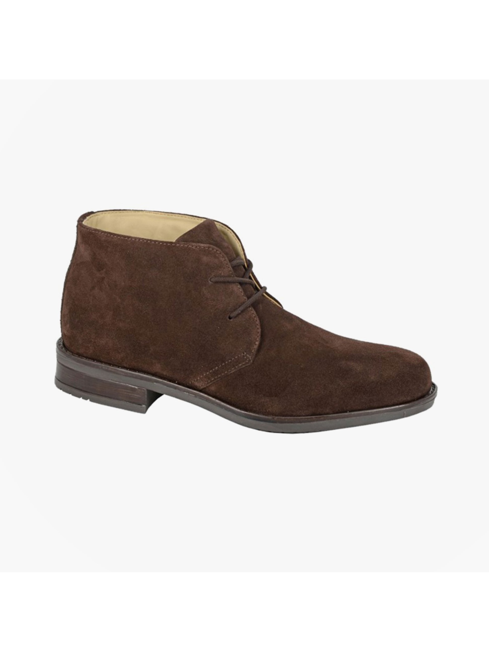 Roamers Men's  Dark Brown M511dbs Chukka Boots in Size 9, BrandAlley