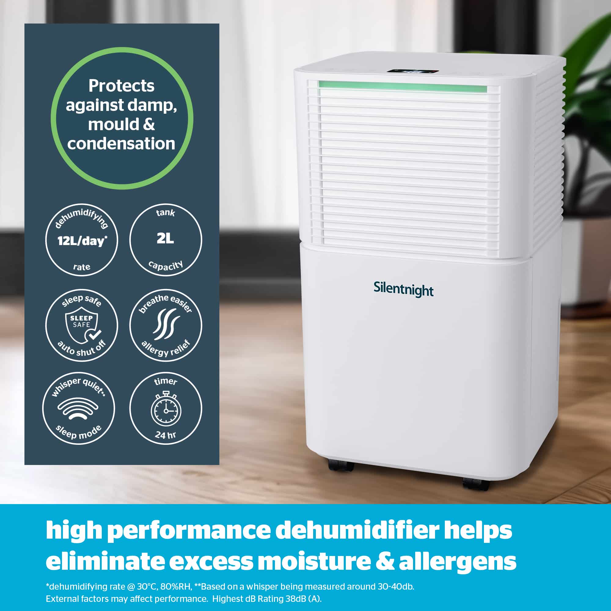 Silentnight   Airmax 1200 12L Dehumidifier , BrandAlley