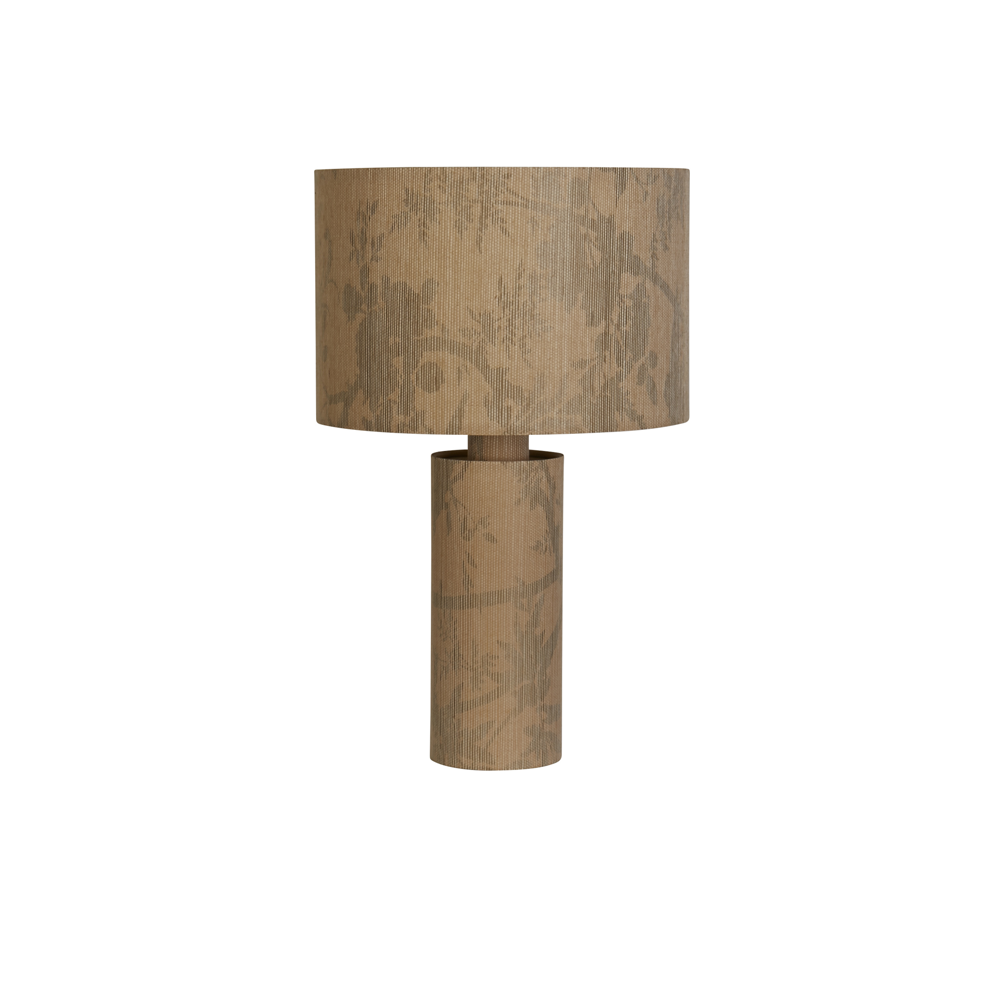 Searchlight   Isla 1Lt Table Lamp Recycled Paper and Black Metal , BrandAlley