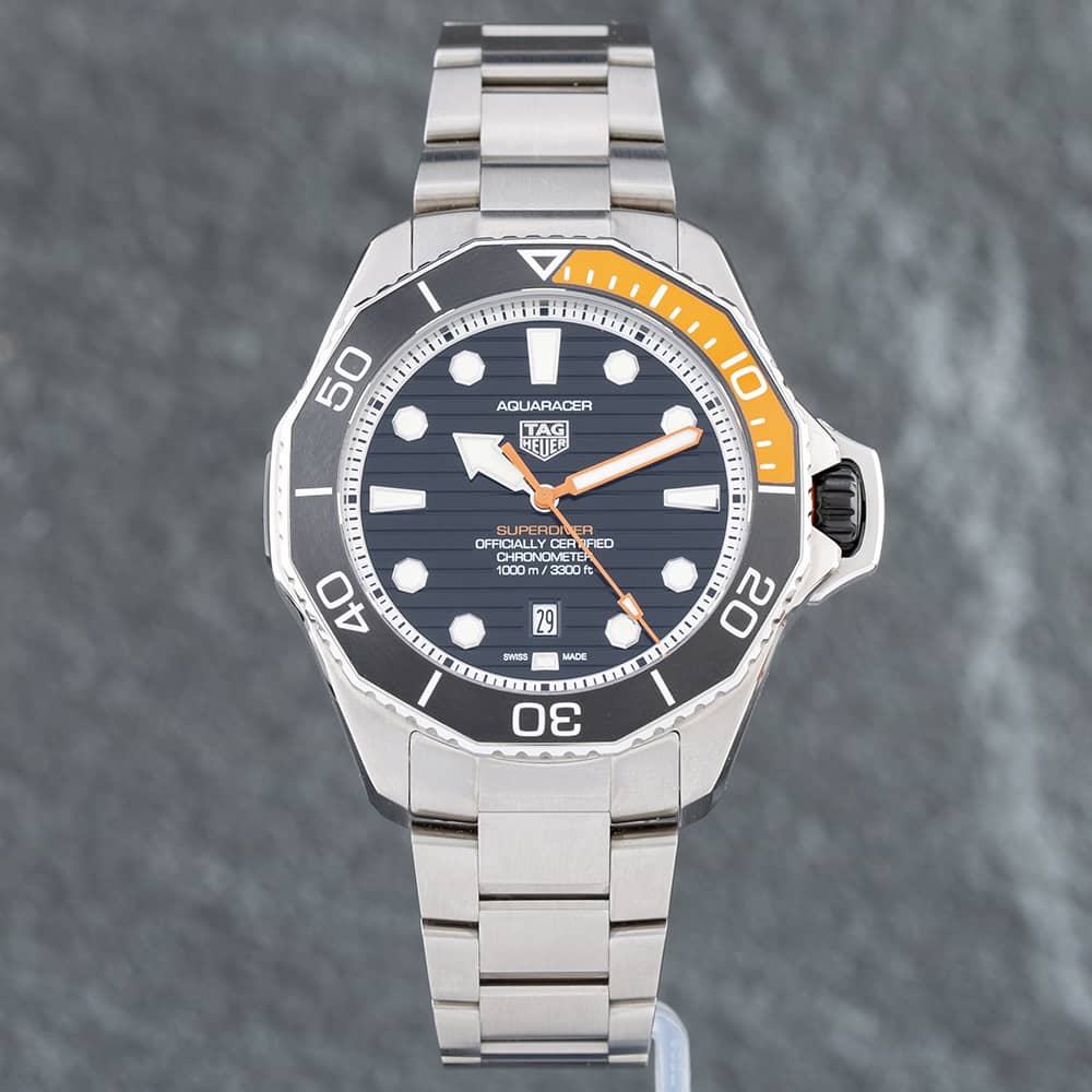 Pre-Loved TAG Heuer Men's  Aquaracer Watch WBP5A8A.BF0619 , BrandAlley