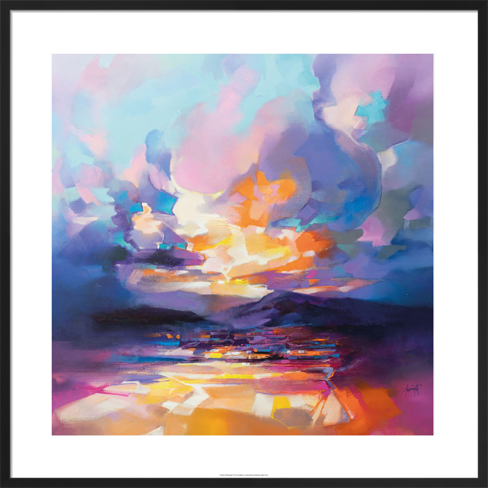 Scott Naismith     Aerial Flow Framed Art Print By 43Cm X 43Cm , BrandAlley